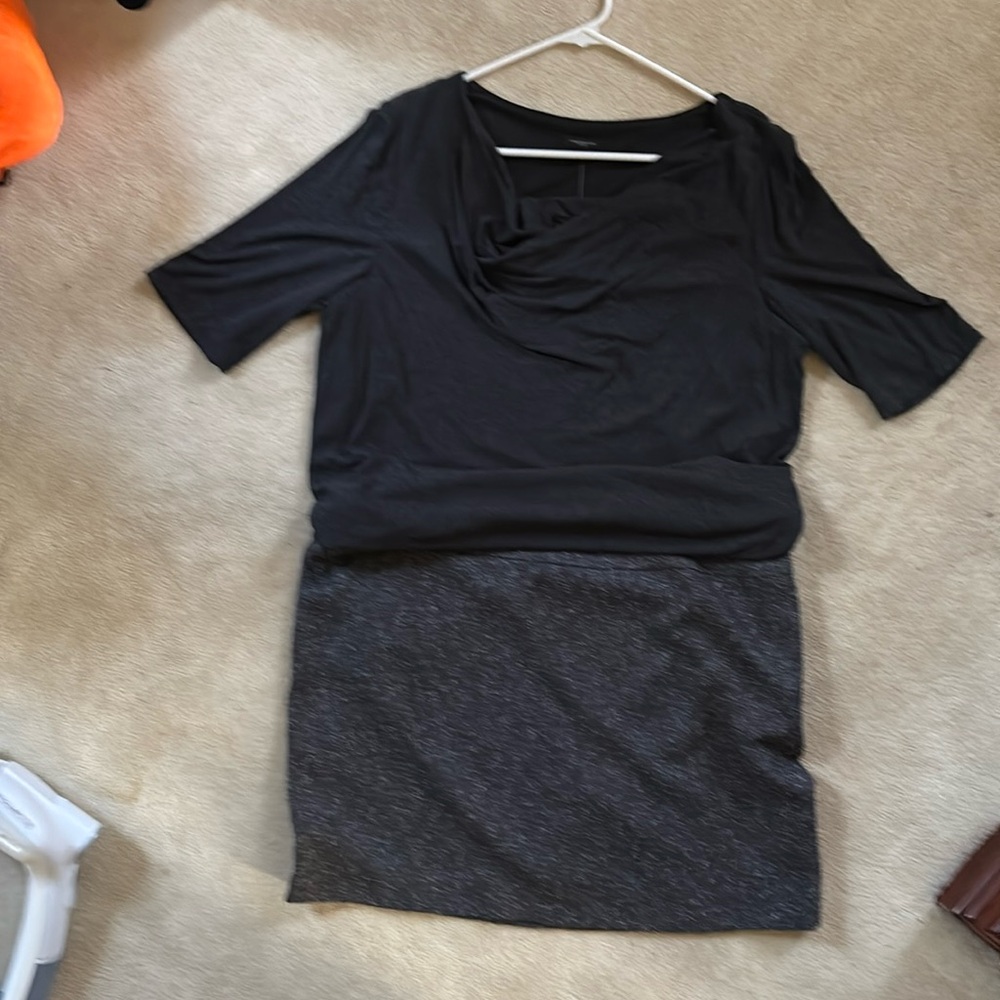 Stylish Black Short Sleeve Dress